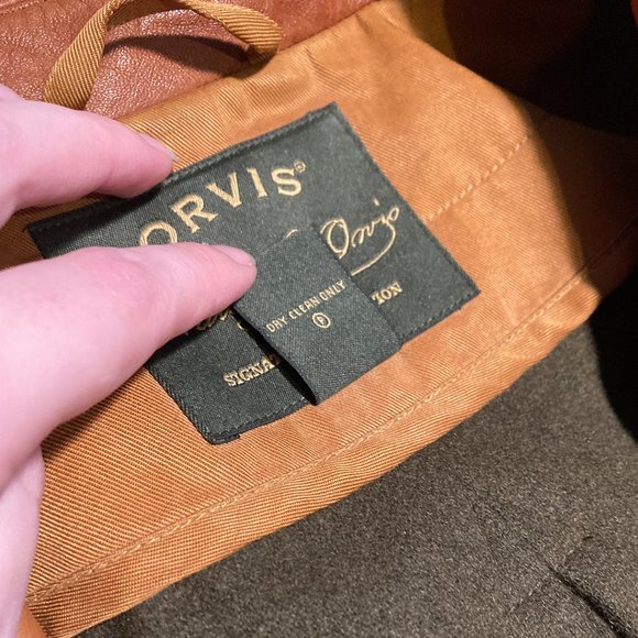 Orvis Signature Collection Brown Trench Coat - Picture 4 of 15